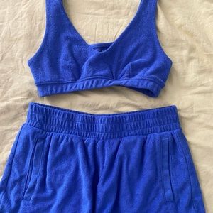 Offline by aerie terry cloth set WORN ONCE